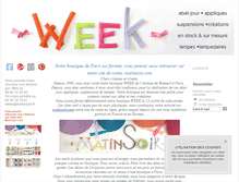 Tablet Screenshot of abatjour-week.com
